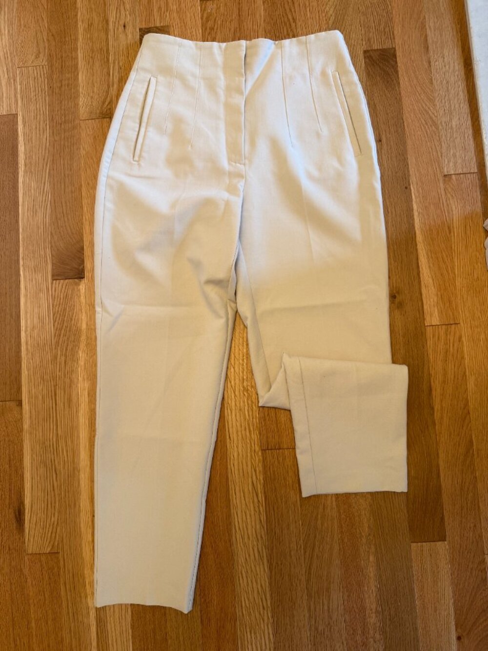 Zara pleated trousers
